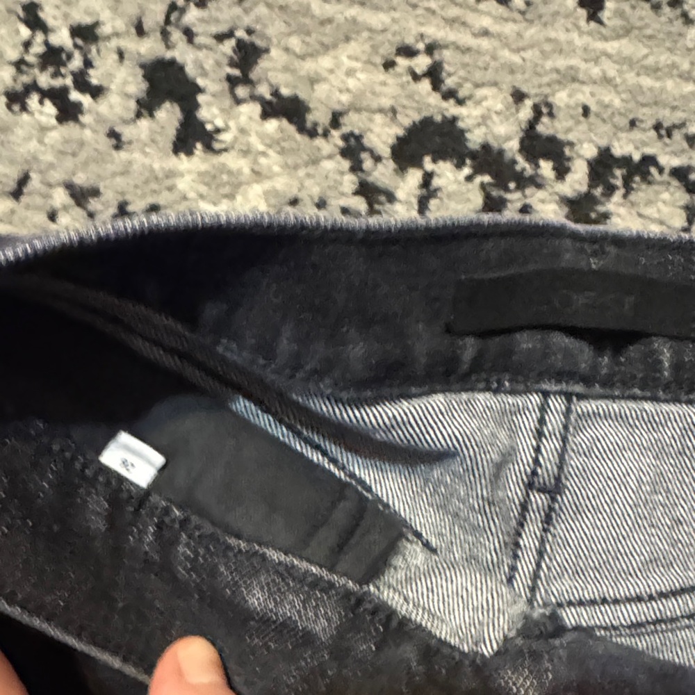 Black Denim full maxi Skirt - Picture 2 of 9